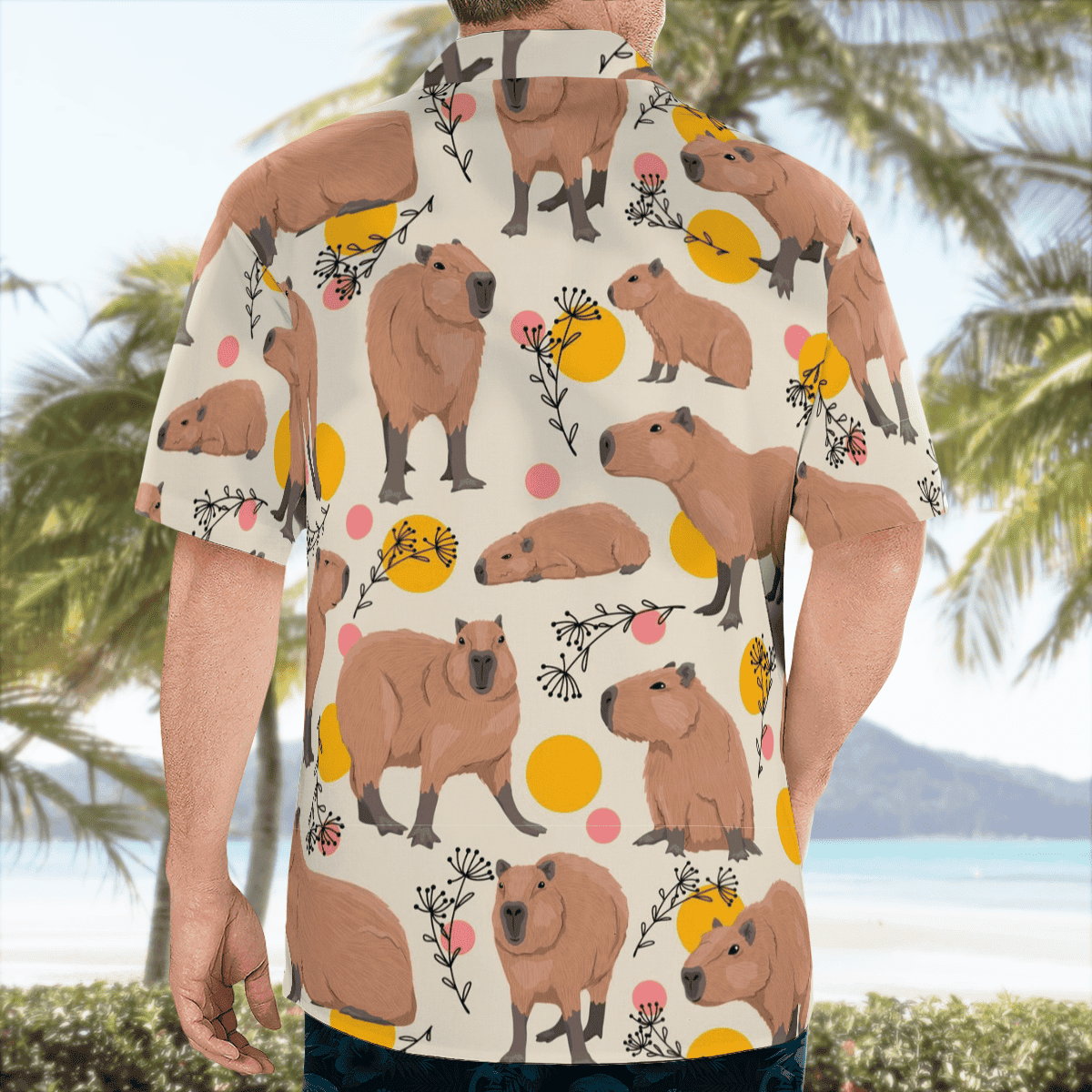 Capibara Dreams - Hawaiian Casual Shirt