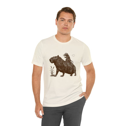 Capy with Rat - Premium Unisex Tee