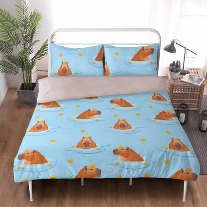 Capy immersed - 3 Pcs Beddings
