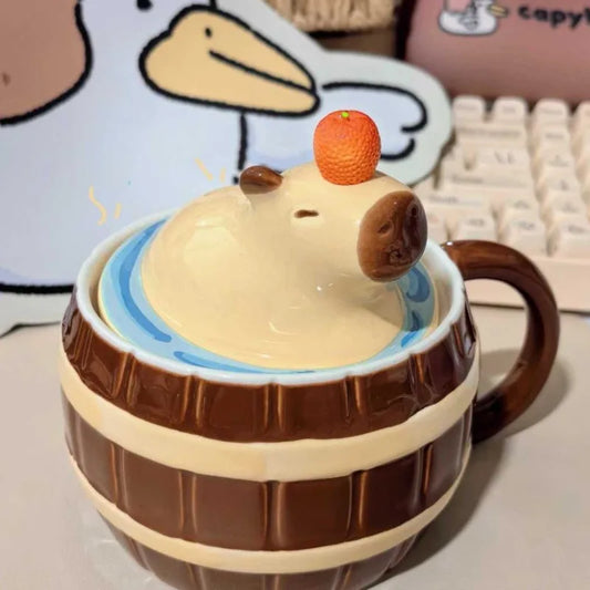 Cute Capybara Ceramics Mug