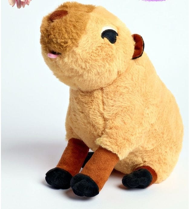 Fluffly Friends - 35cm Capybara Simulation Plush Toy