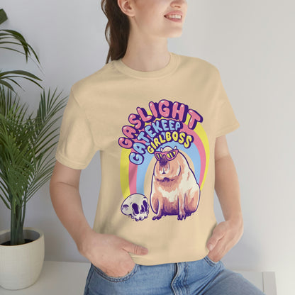 Gaslight Gatekeep Girlboss - Premium Unisex Tee