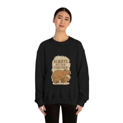 Capybara Family Together - Unisex Sweatshirt