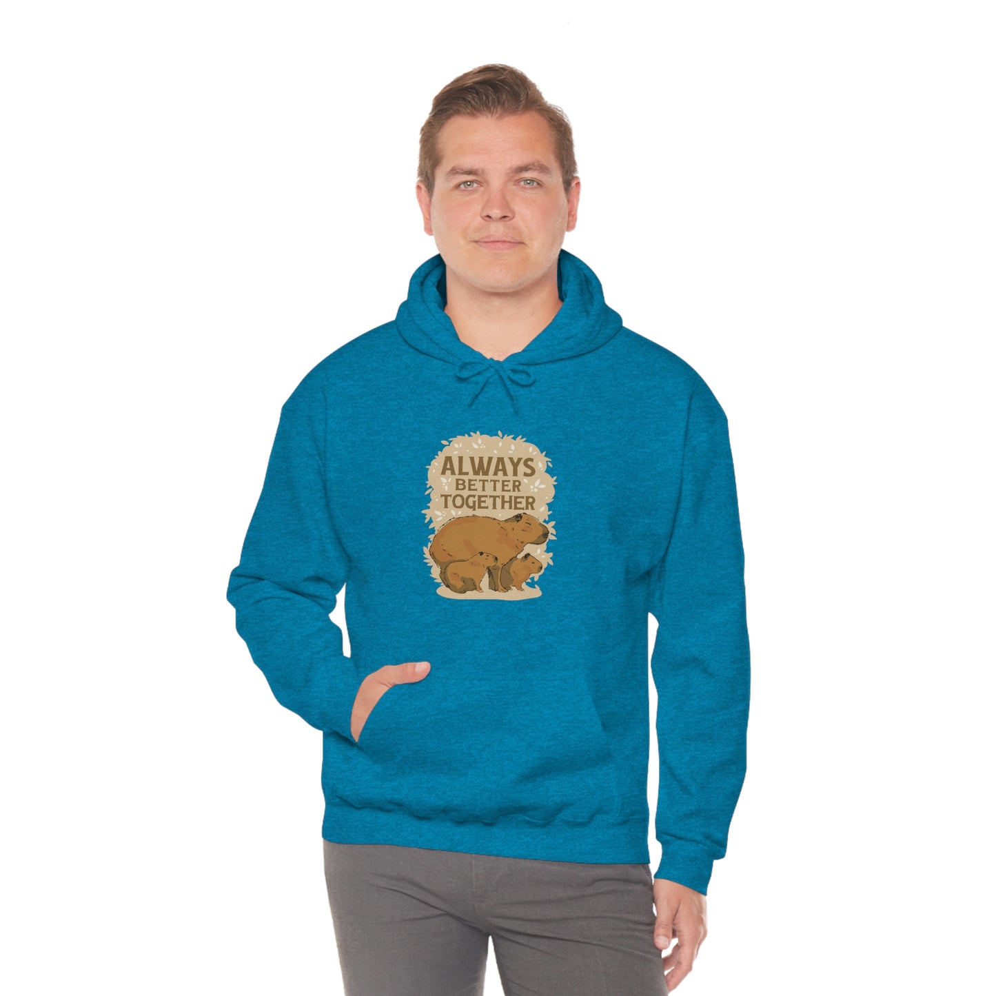 Capybara Family Together - Unisex Hoodie