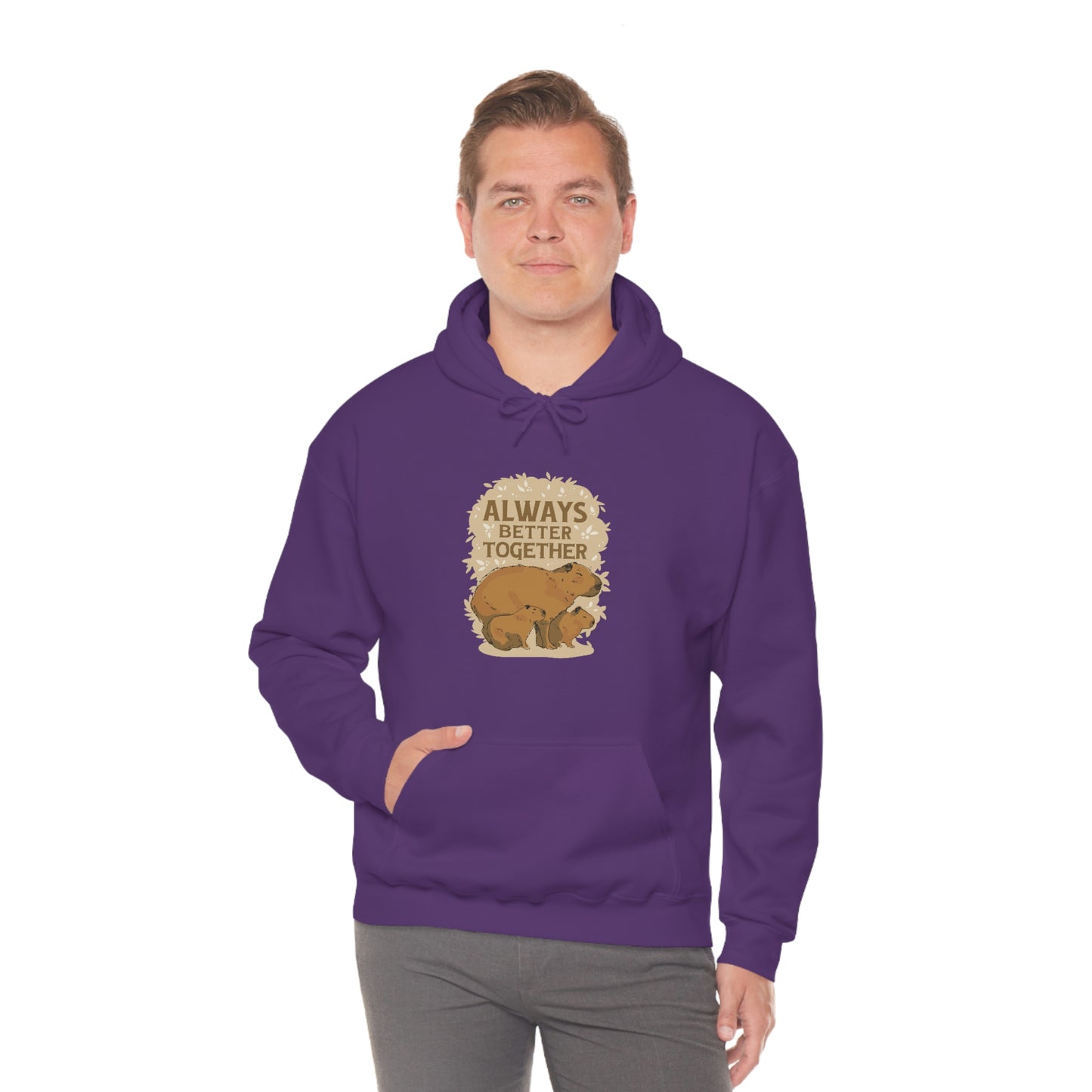 Capybara Family Together - Unisex Hoodie