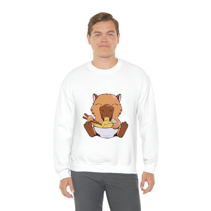 Capybara Eating Ramen - Unisex Sweatshirt