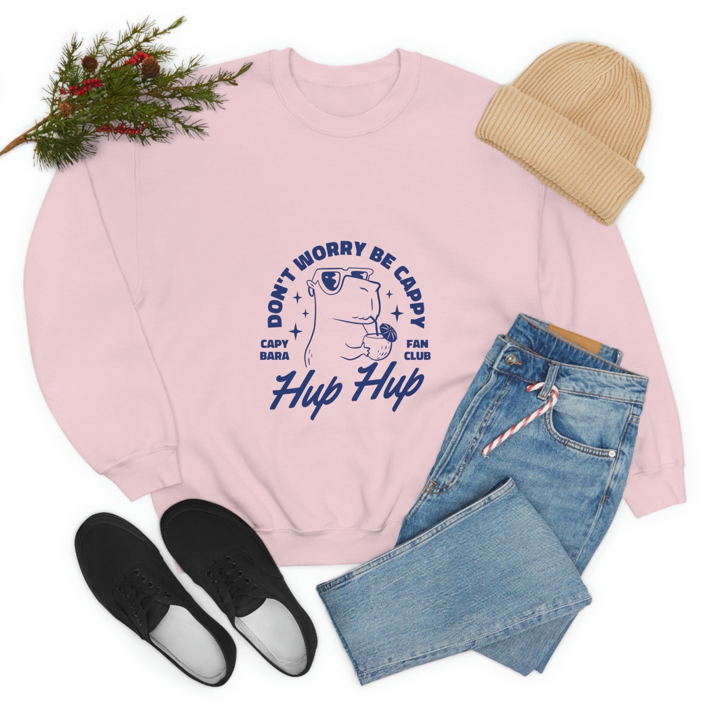 Hup Hup Capybara - Unisex Sweatshirt