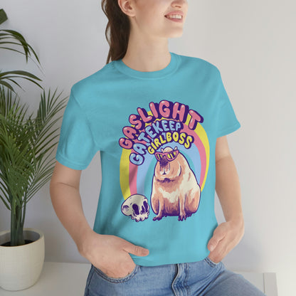 Gaslight Gatekeep Girlboss - Premium Unisex Tee