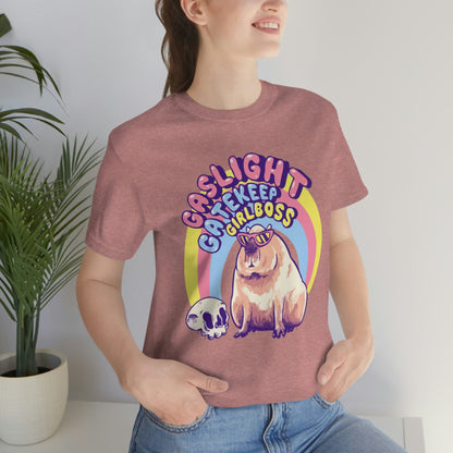 Gaslight Gatekeep Girlboss - Premium Unisex Tee