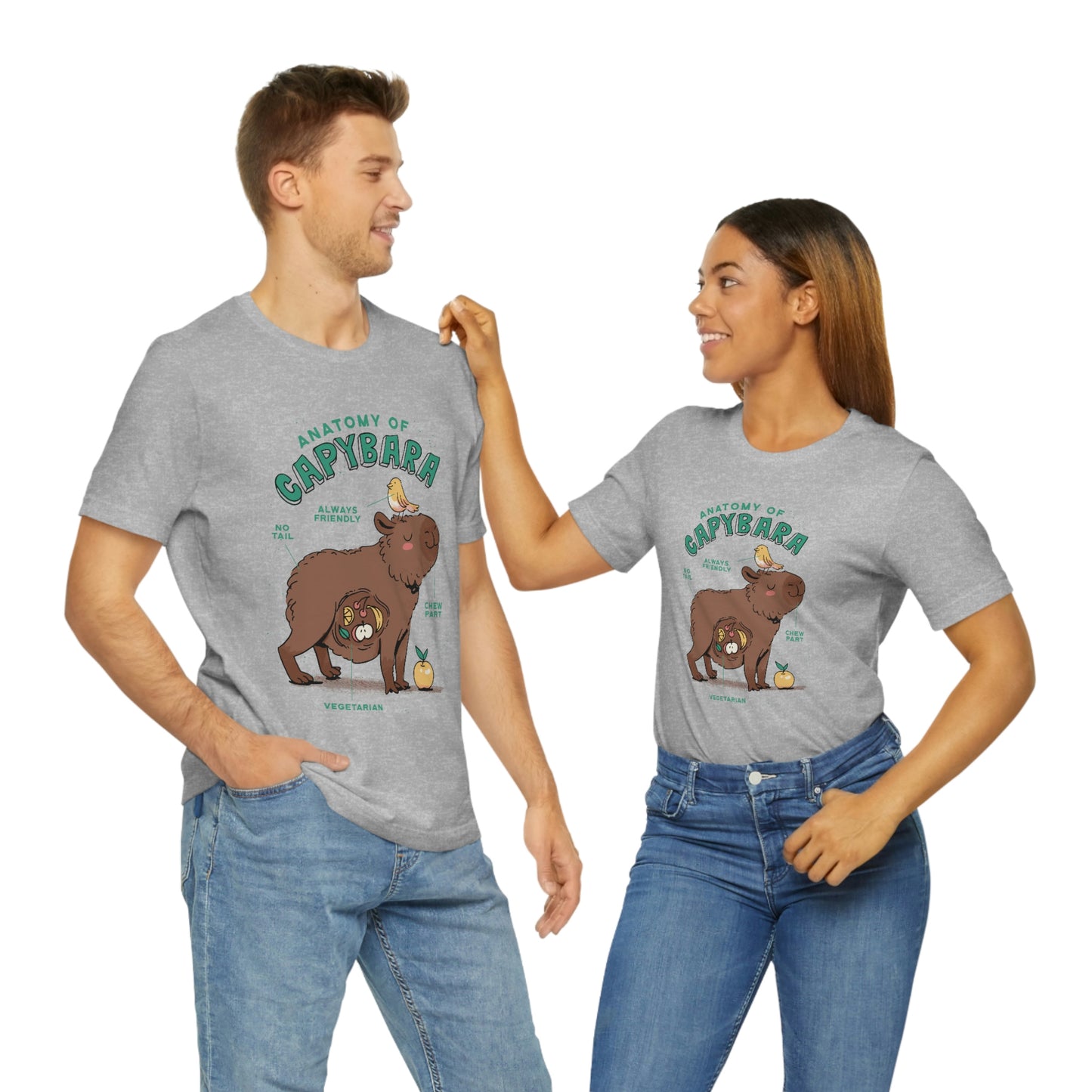 Capybara Anatomy - Premium Unisex Tee