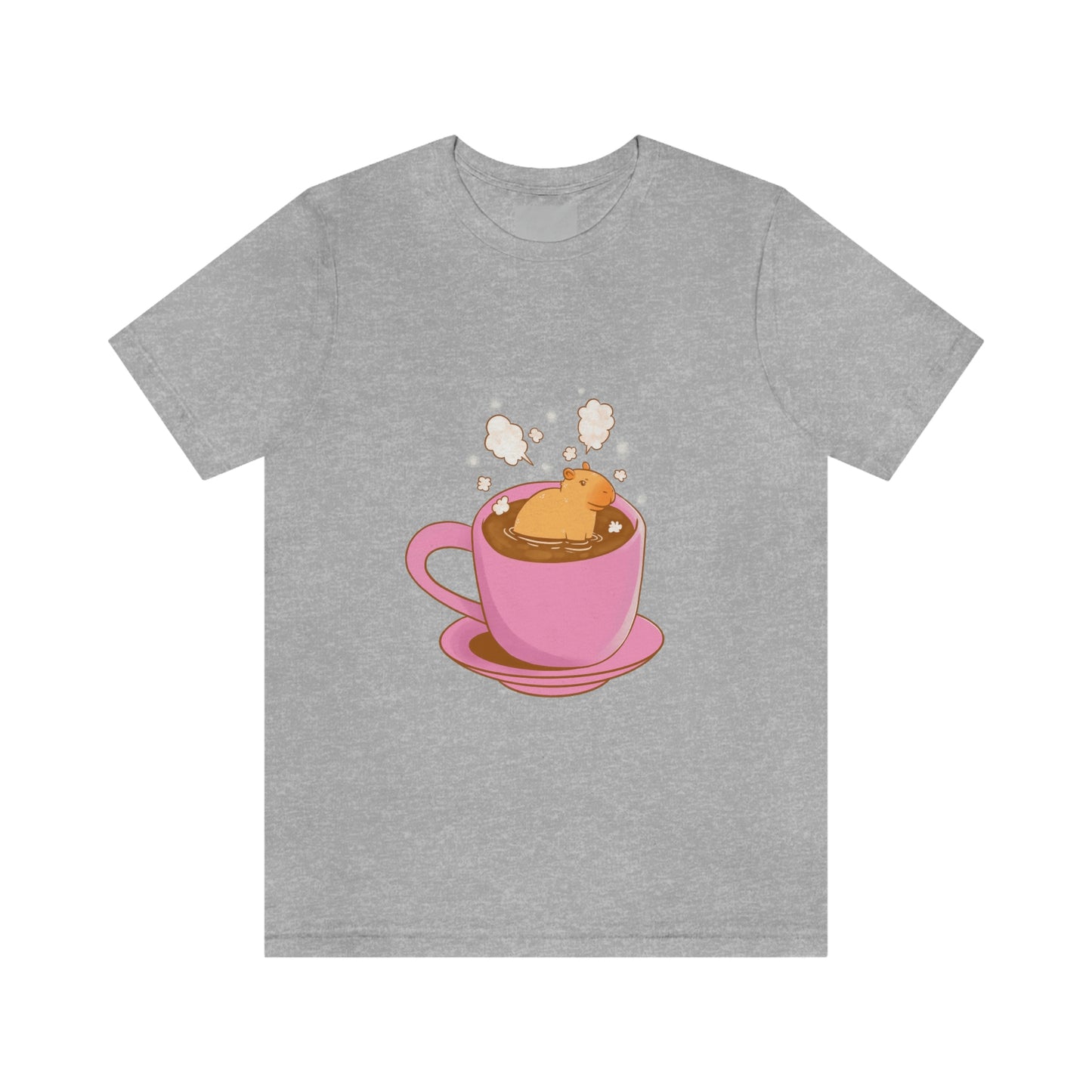 Capybara Hot Coffee - Premium Unisex Tee