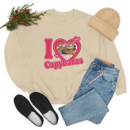 I love Capybaras - Unisex Sweatshirt