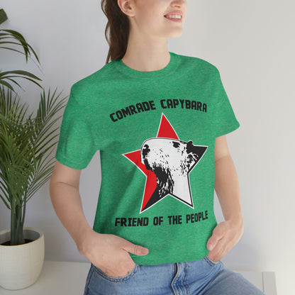 Comrade Capybara - Premium Unisex Tee