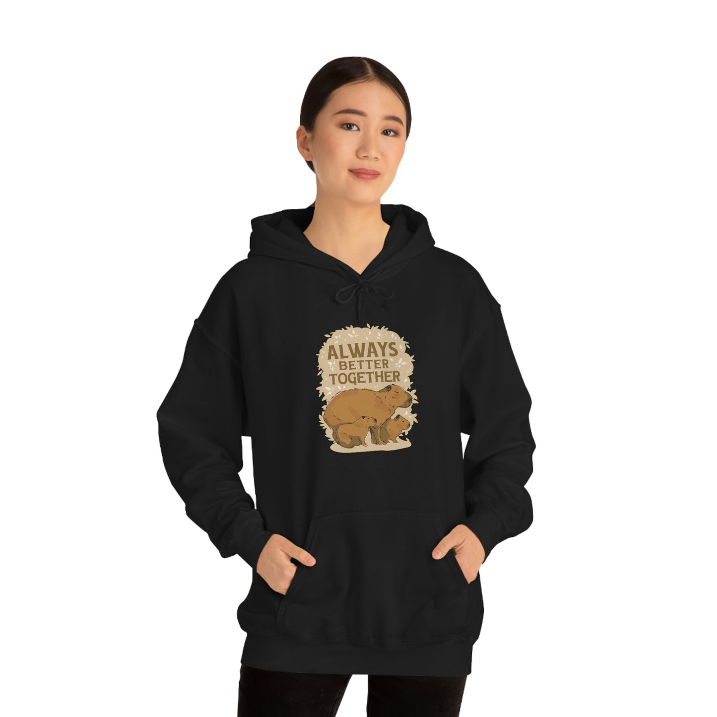 Capybara Family Together - Unisex Hoodie