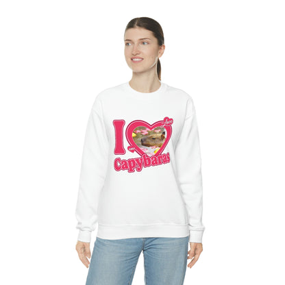 I love Capybaras - Unisex Sweatshirt