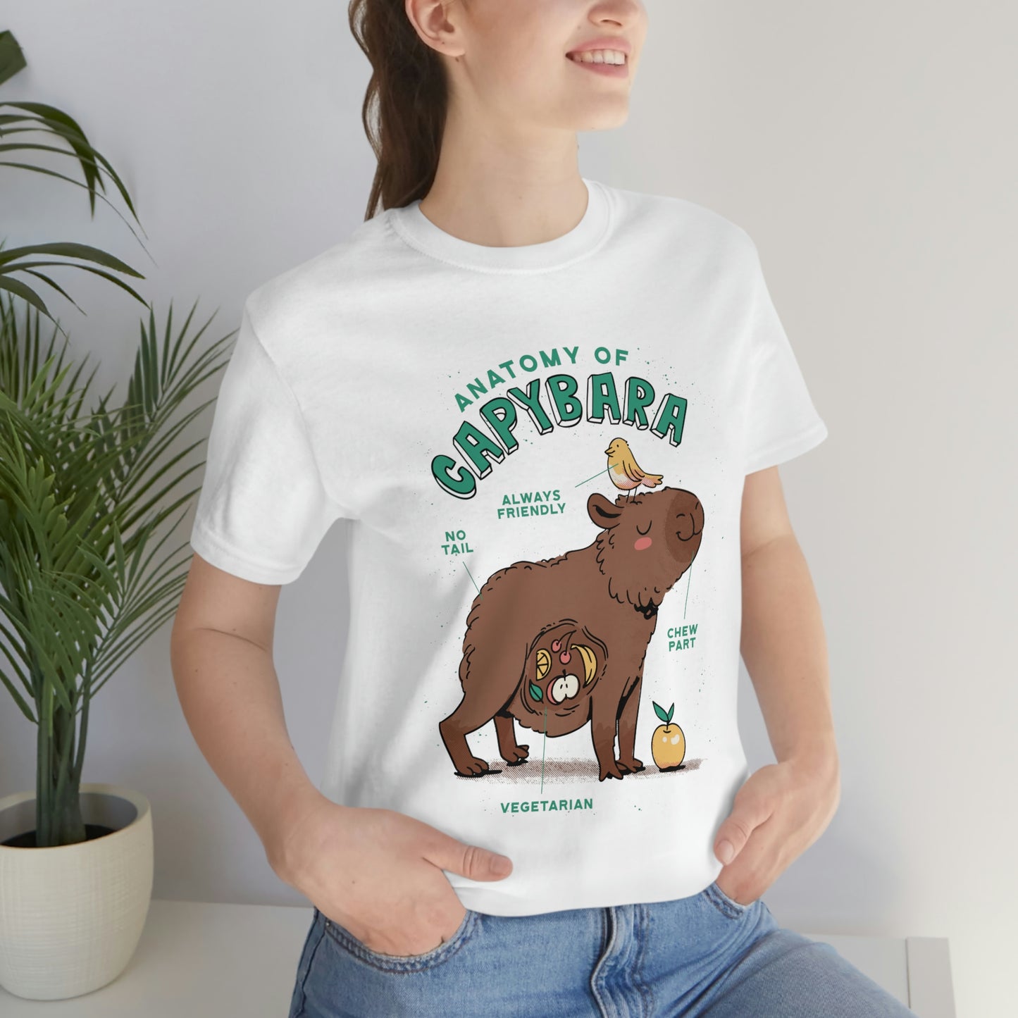 Capybara Anatomy - Premium Unisex Tee