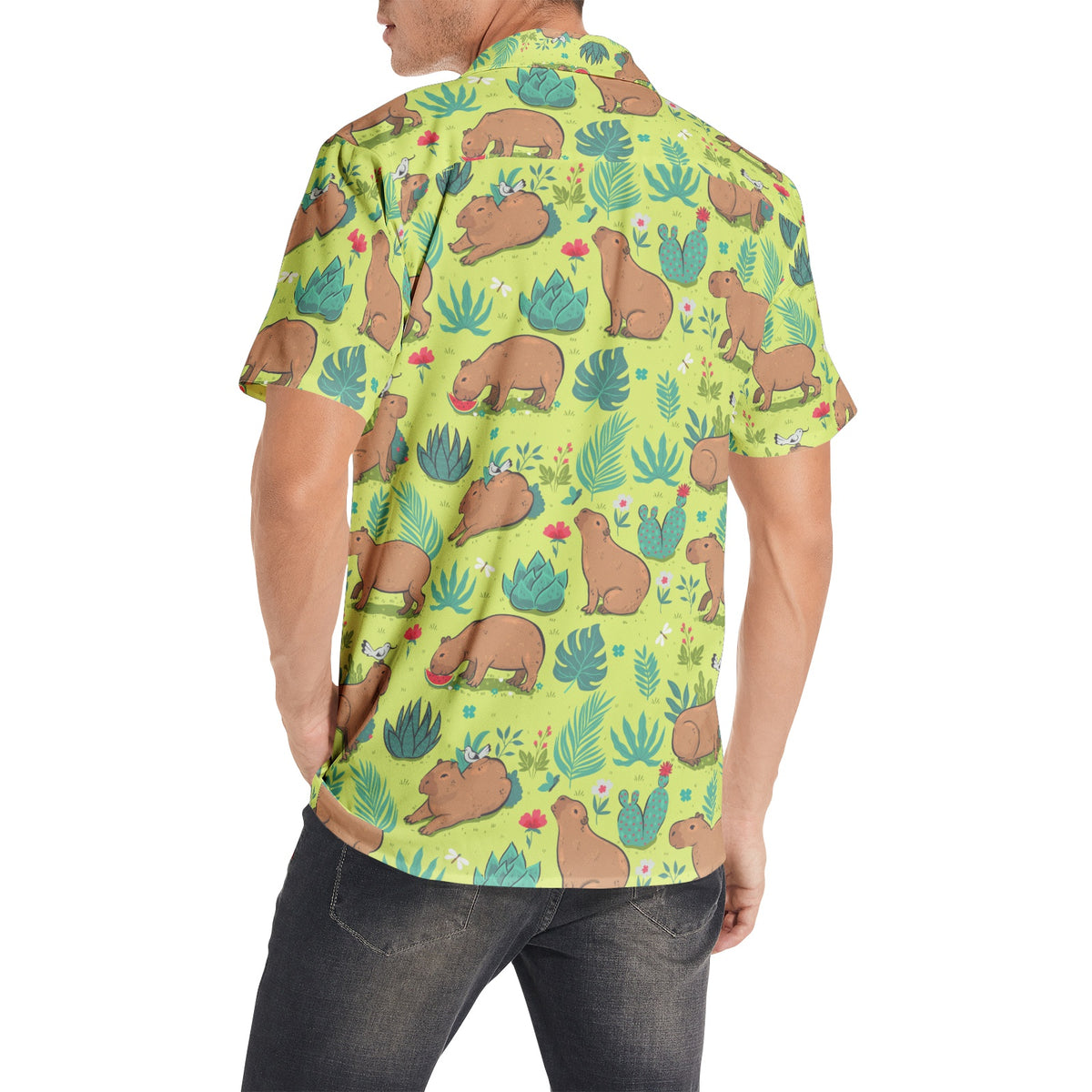 Summer Capy - Short Sleeve Beach Shirts