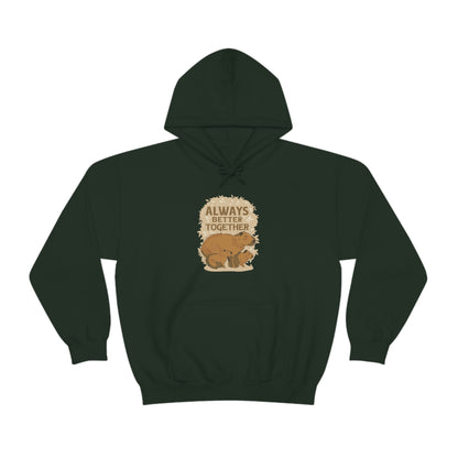 Capybara Family Together - Unisex Hoodie