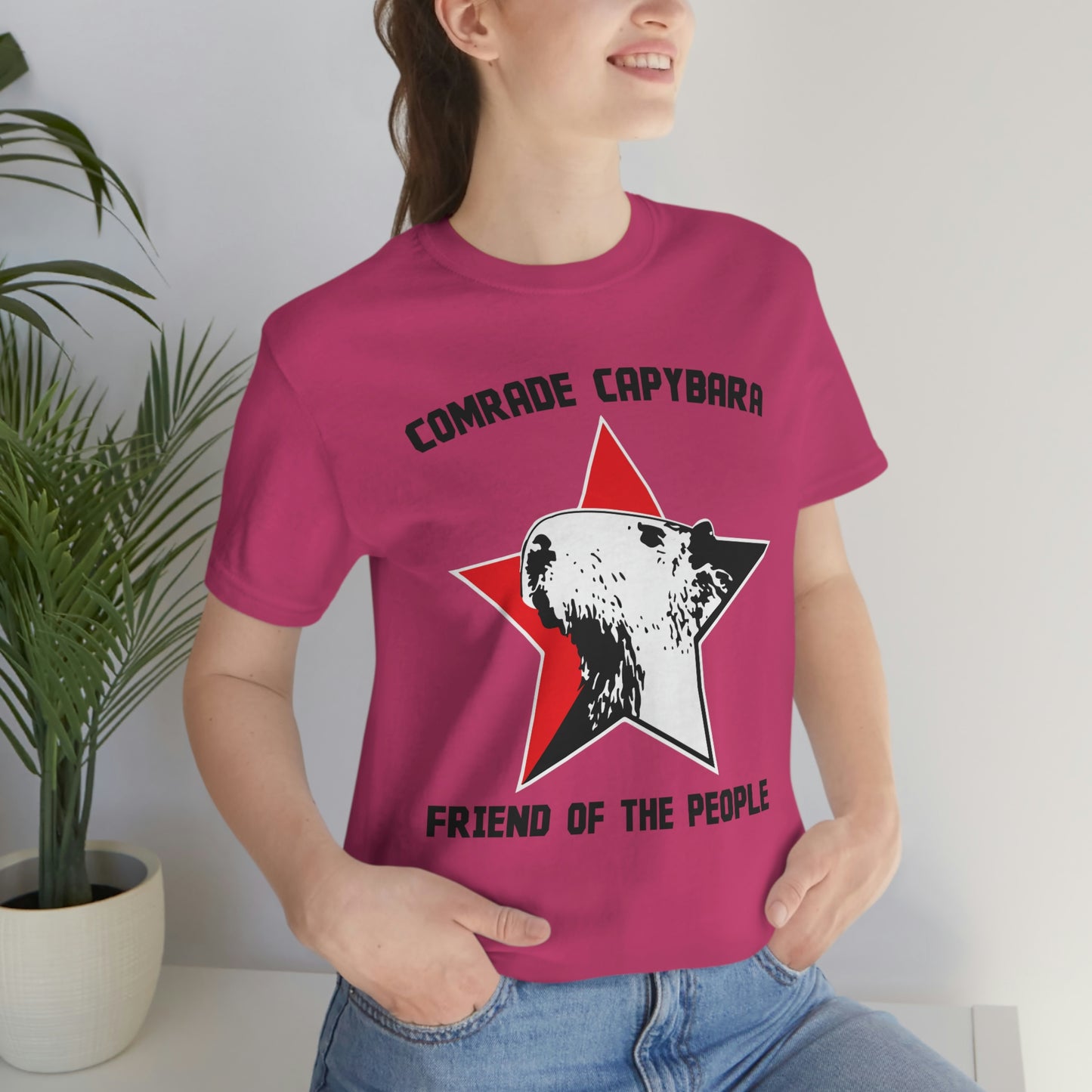 Comrade Capybara - Premium Unisex Tee