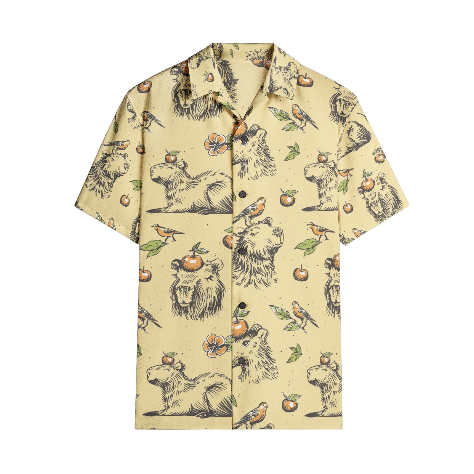 Capybara Hand-Drawn - Short Sleeve Shirts – CapyPal