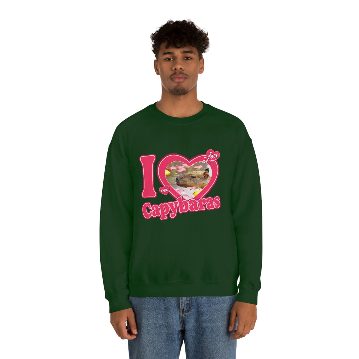 I love Capybaras - Unisex Sweatshirt