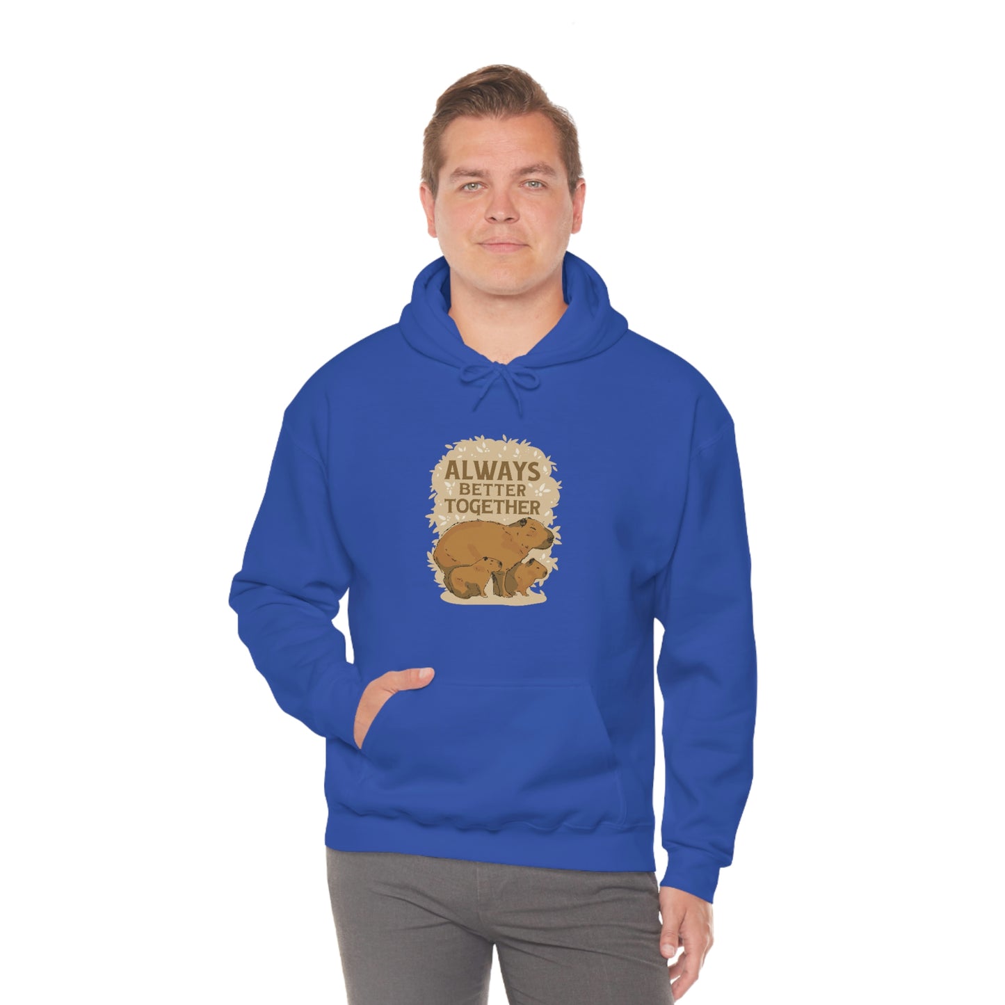 Capybara Family Together - Unisex Hoodie