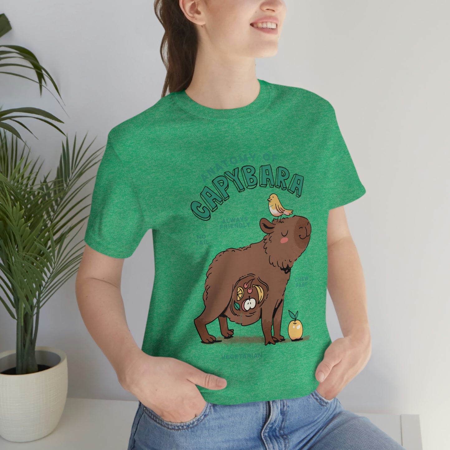 Capybara Anatomy - Premium Unisex Tee