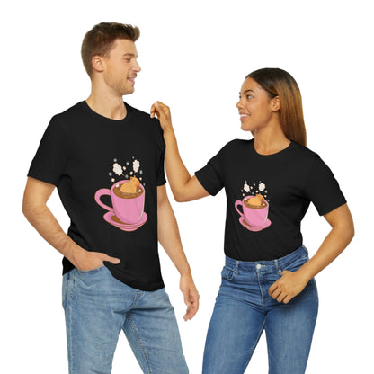 Capybara Hot Coffee - Premium Unisex Tee