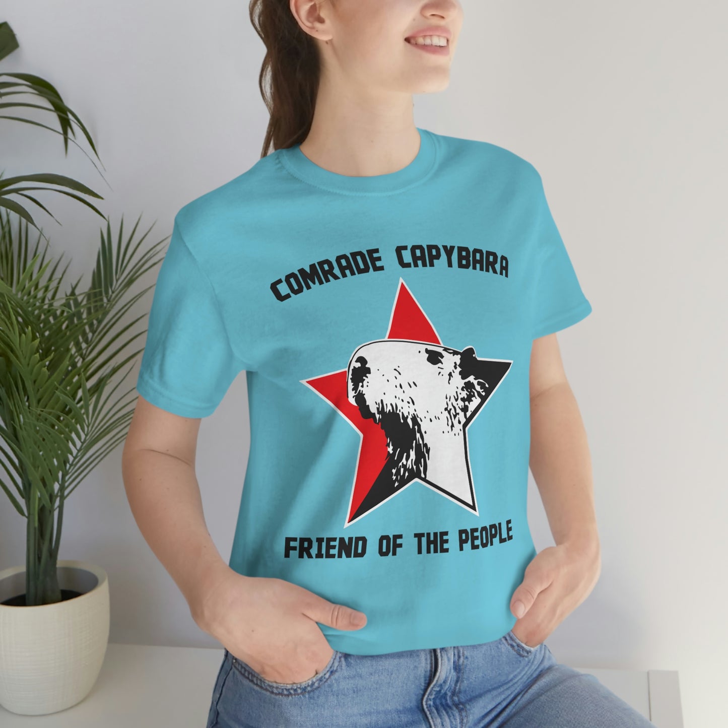 Comrade Capybara - Premium Unisex Tee