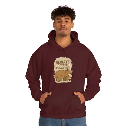 Capybara Family Together - Unisex Hoodie