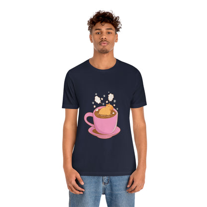 Capybara Hot Coffee - Premium Unisex Tee