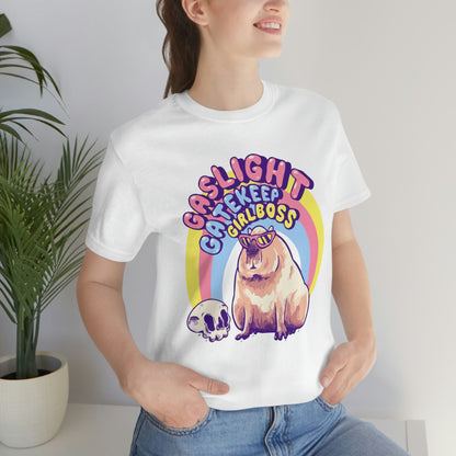 Gaslight Gatekeep Girlboss - Premium Unisex Tee