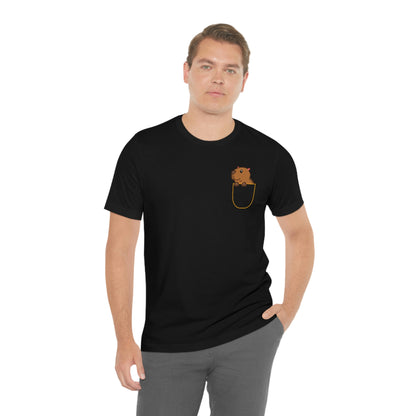 Capy on Pocket - Premium Unisex Tee