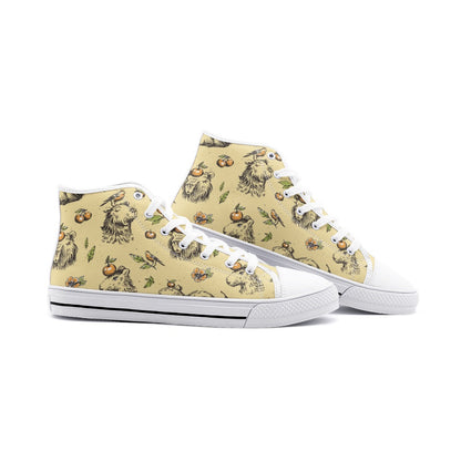 Relaxed Capybara High Top Chucks