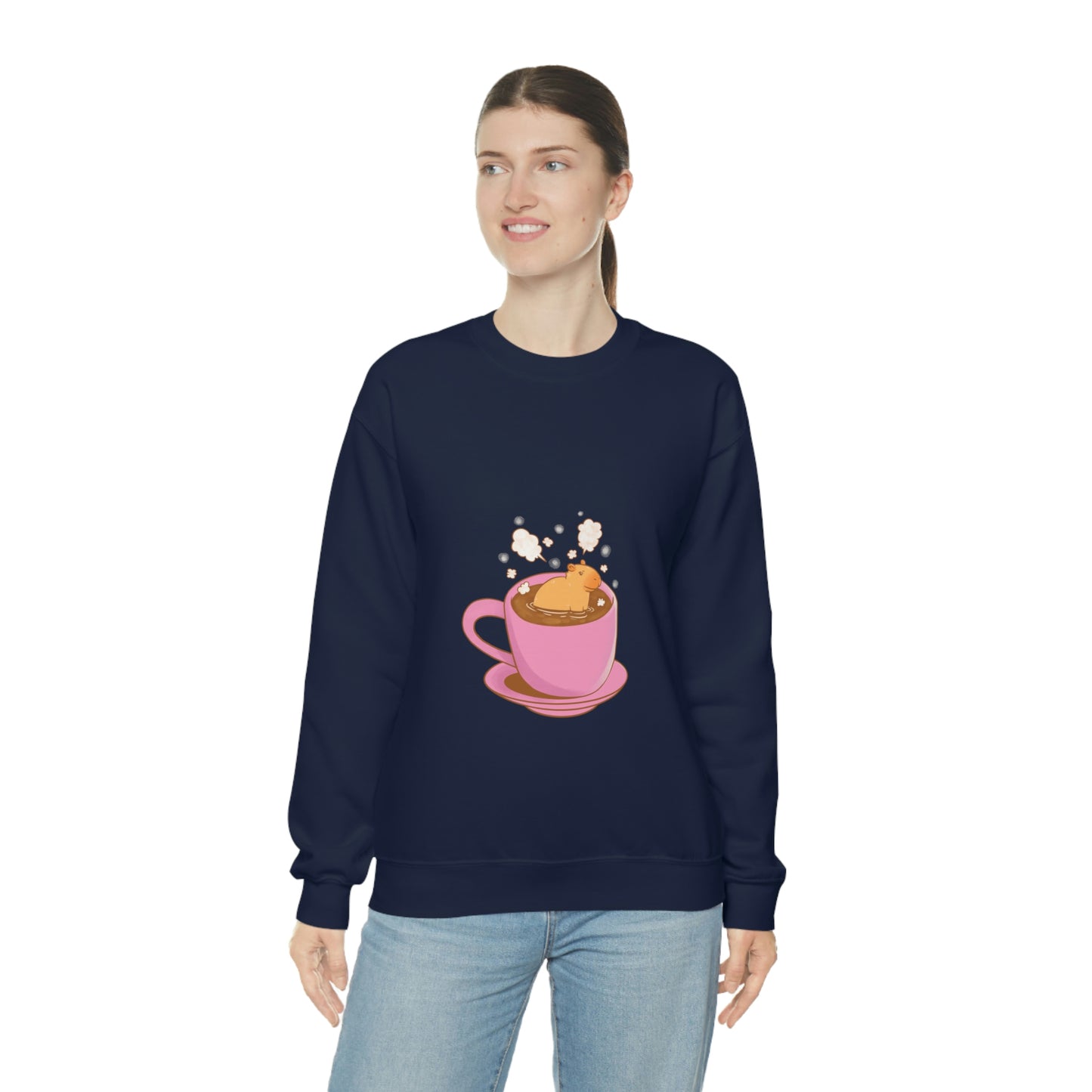 Capybara Hot Coffee - Unisex Sweatshirt