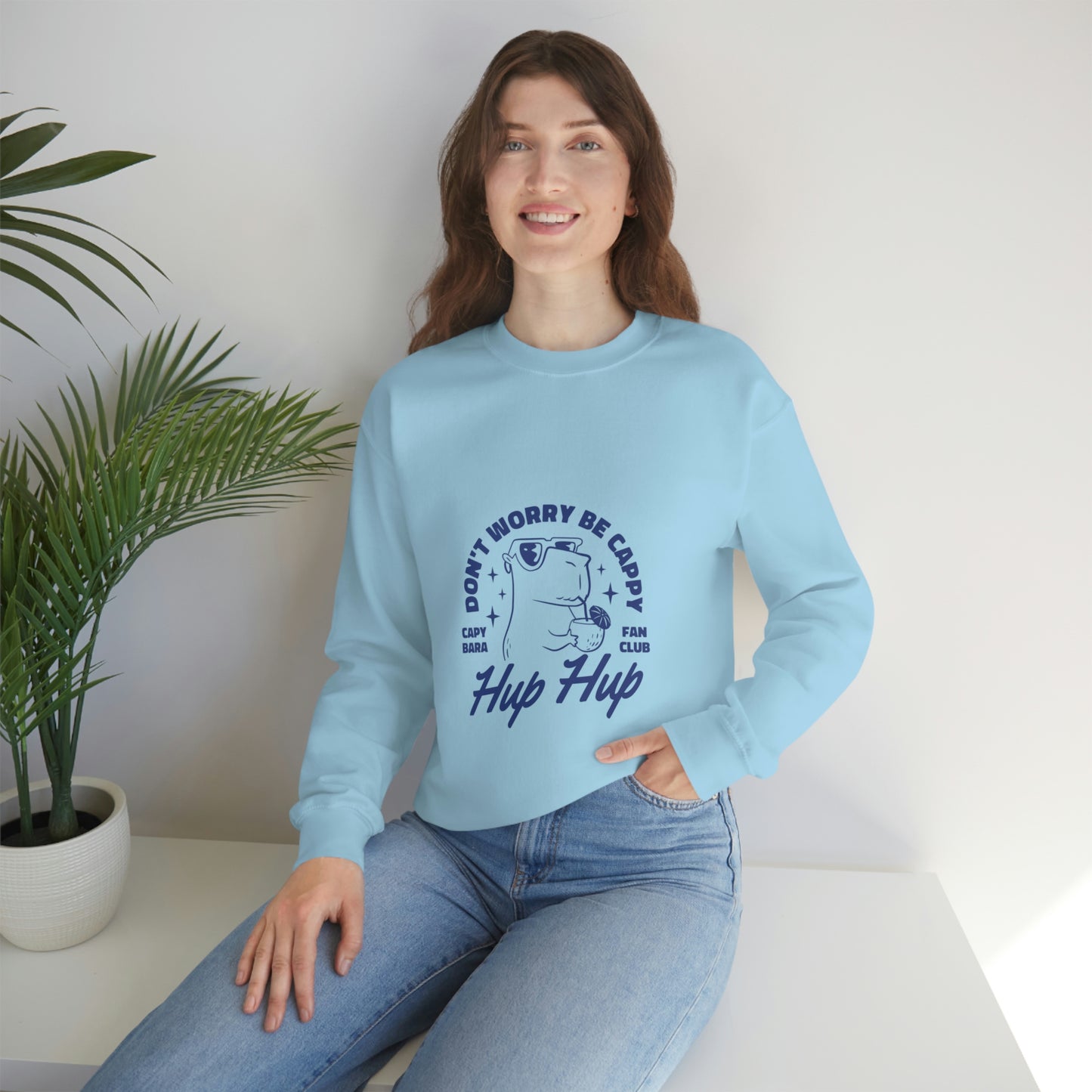 Hup Hup Capybara - Unisex Sweatshirt