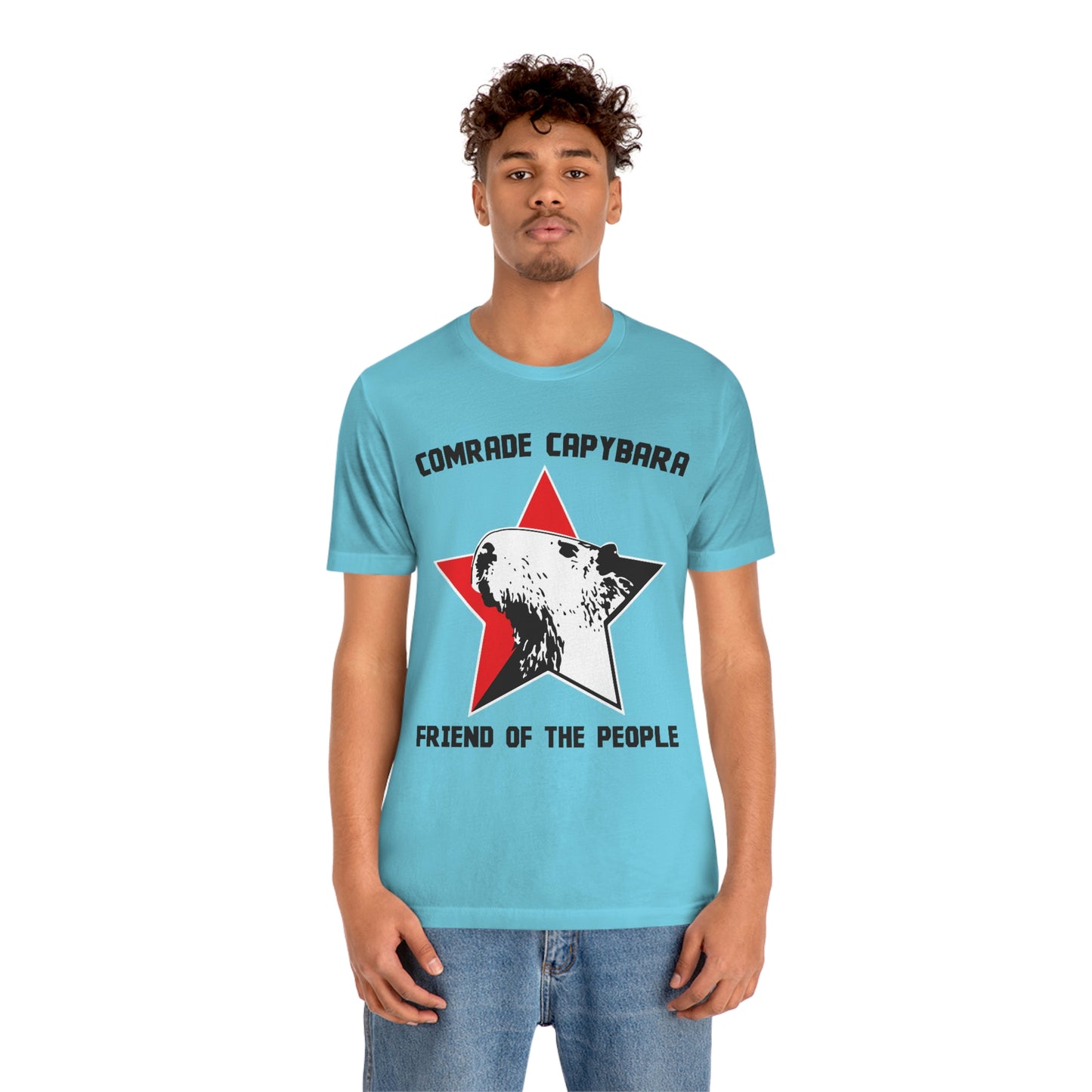 Comrade Capybara - Premium Unisex Tee