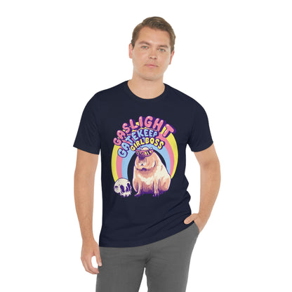 Gaslight Gatekeep Girlboss - Premium Unisex Tee