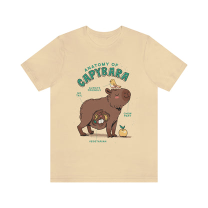 Capybara Anatomy - Premium Unisex Tee