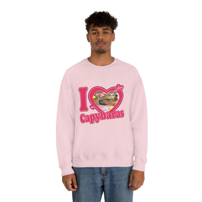 I love Capybaras - Unisex Sweatshirt