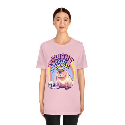 Gaslight Gatekeep Girlboss - Premium Unisex Tee