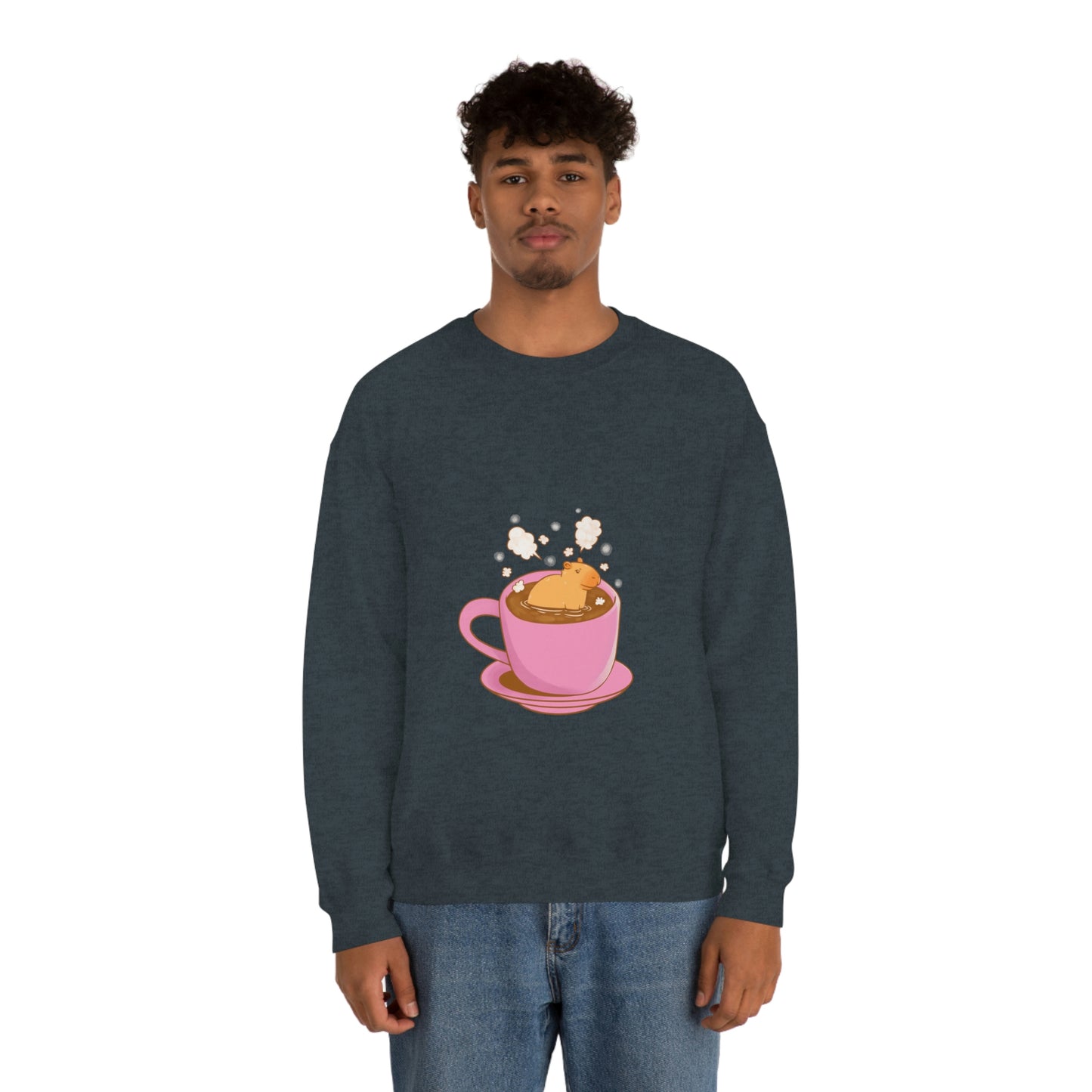 Capybara Hot Coffee - Unisex Sweatshirt