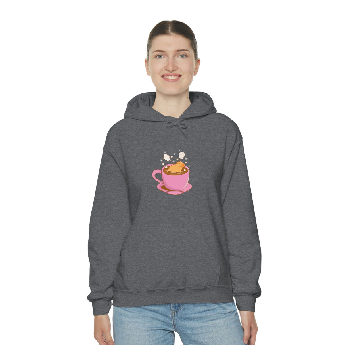 Capybara Hot Coffee - Unisex Hoodie