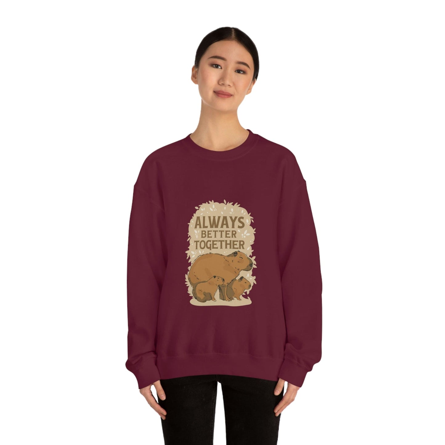 Capybara Family Together - Unisex Sweatshirt