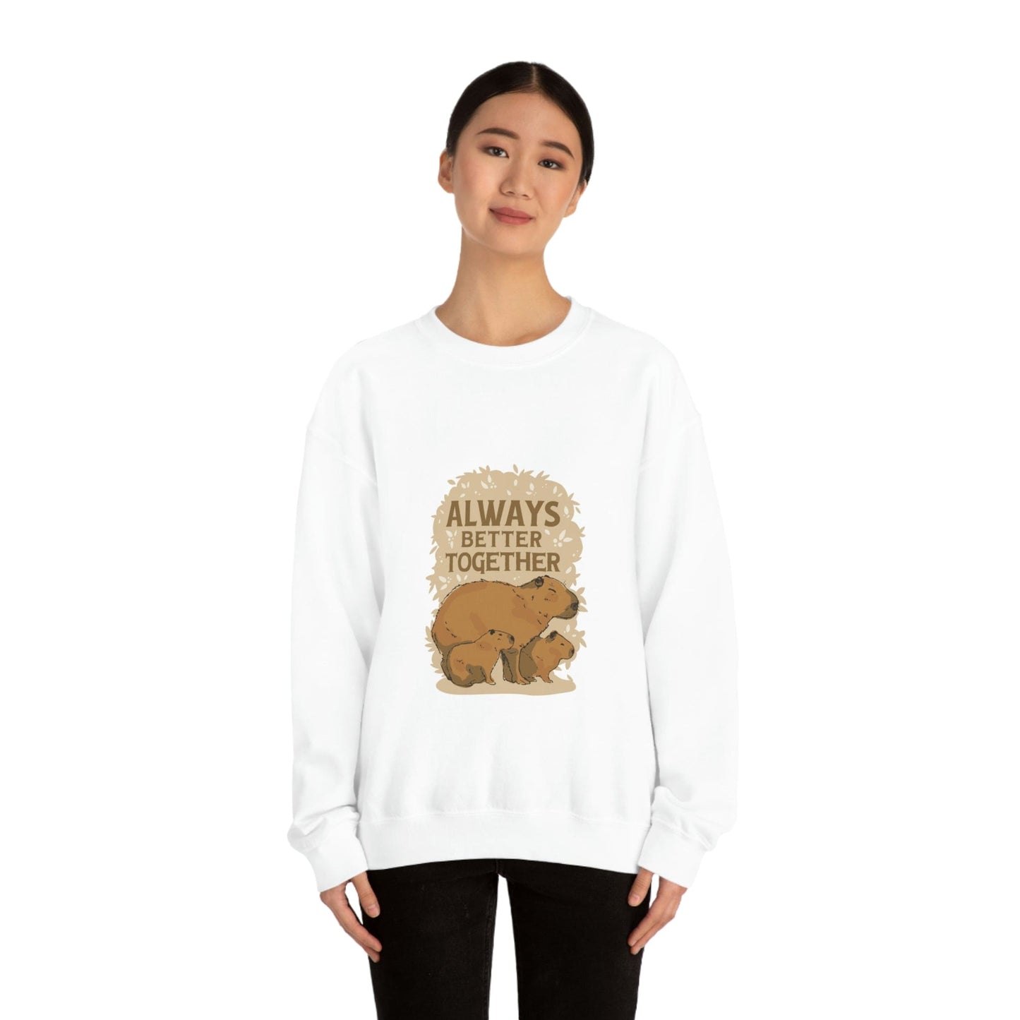 Capybara Family Together - Unisex Sweatshirt