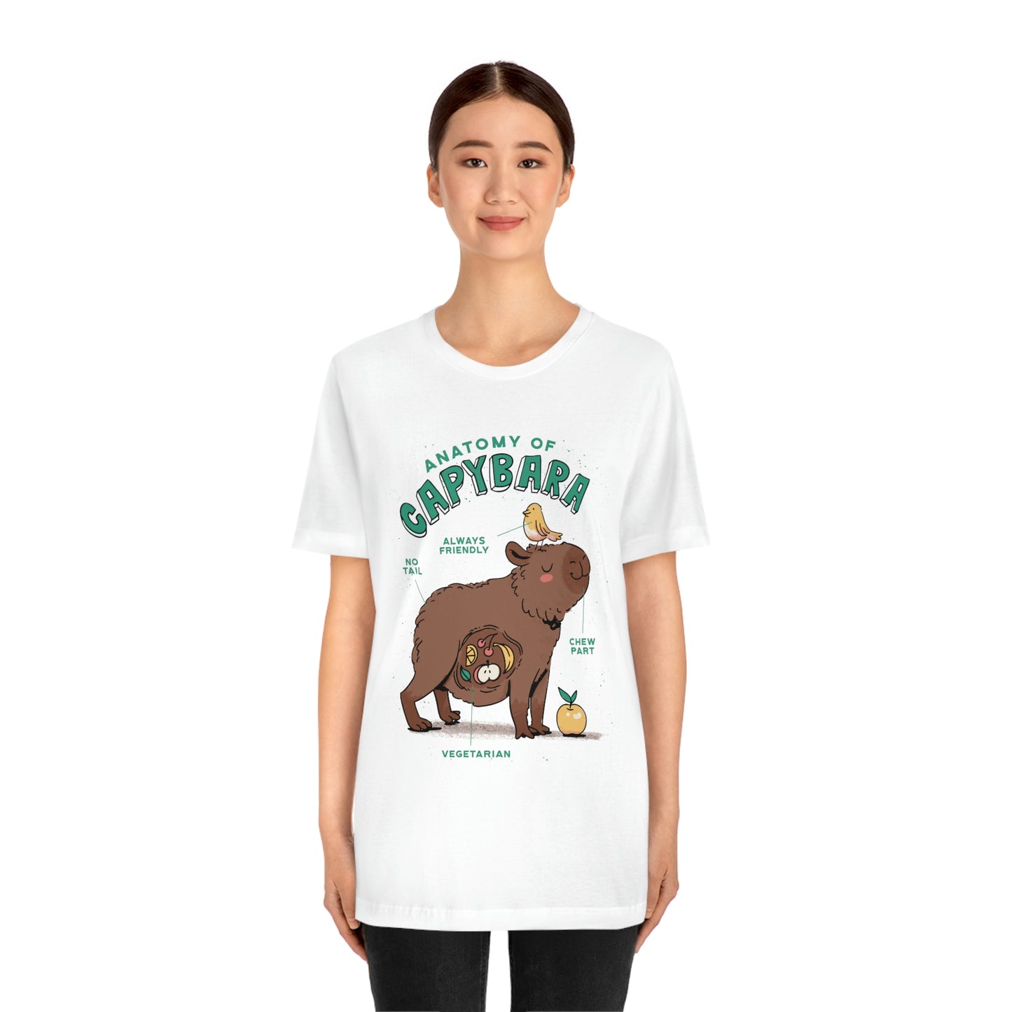 Capybara Anatomy - Premium Unisex Tee