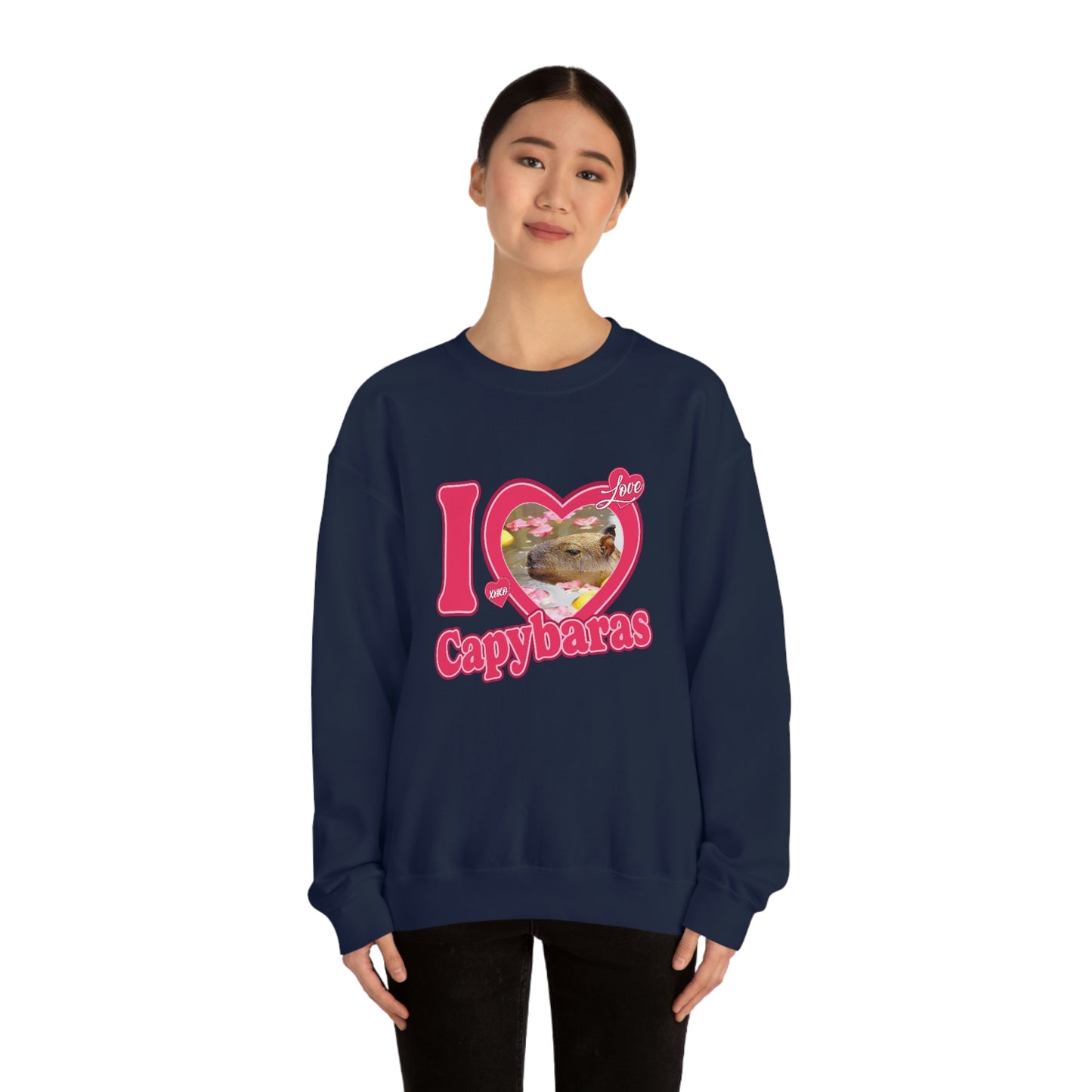 I love Capybaras - Unisex Sweatshirt