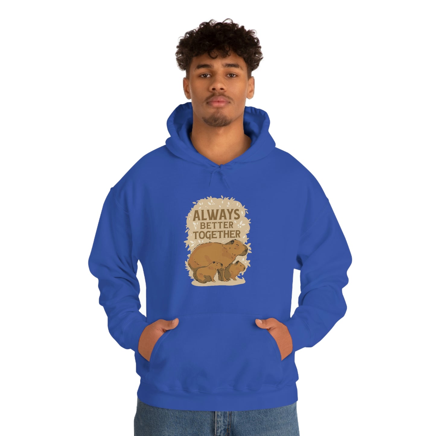 Capybara Family Together - Unisex Hoodie