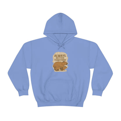 Capybara Family Together - Unisex Hoodie