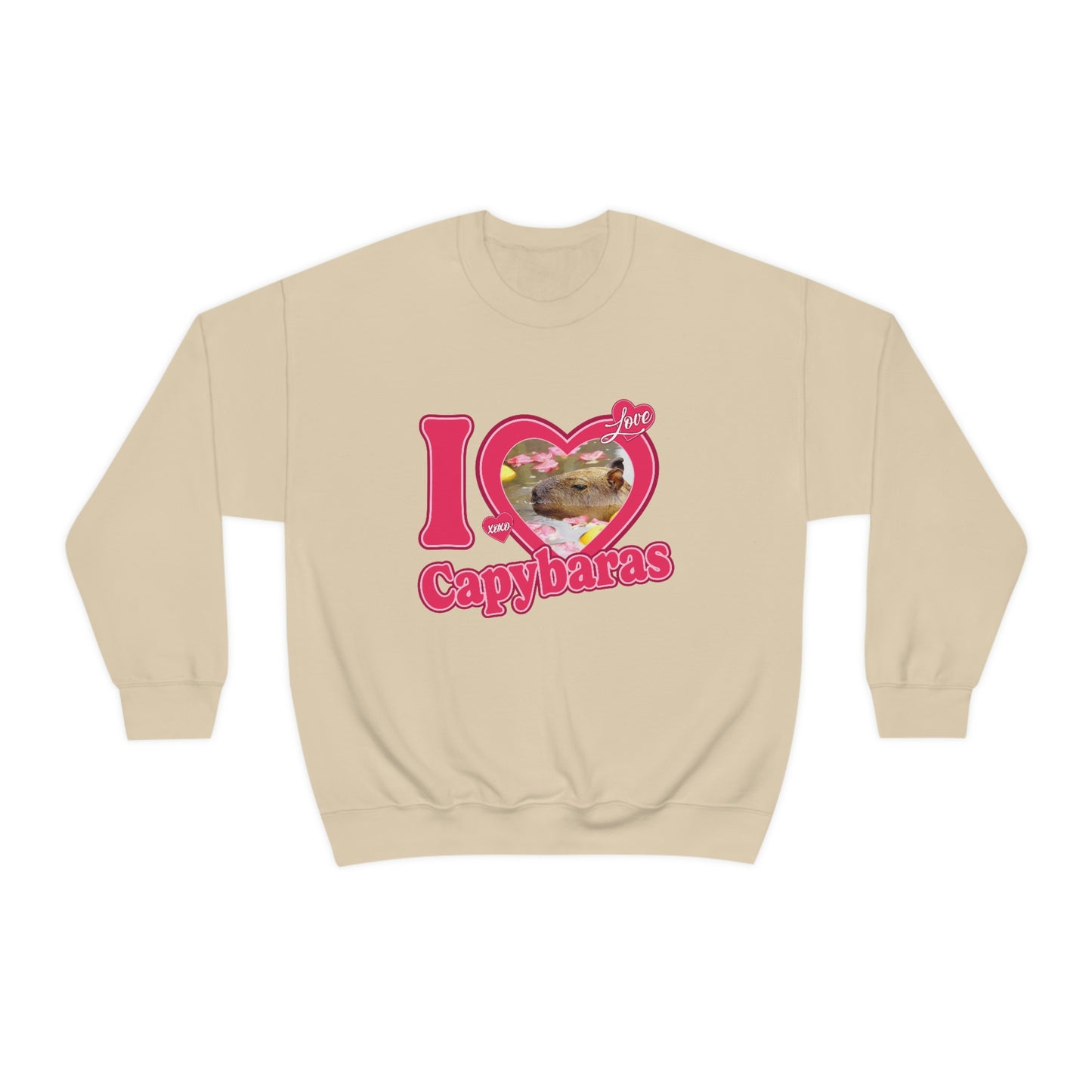 I love Capybaras - Unisex Sweatshirt